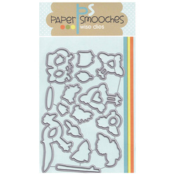 Wykrojnik - Paper Smooches - Feathered Friends Icons ptaki