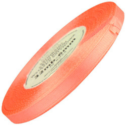 Wstążka satynowa łososiowa 6mm - 32mb