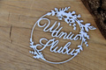 Tekturka Hi Summer Frame 02 Wishes - W Dniu Ślubu  - Scrapiniec