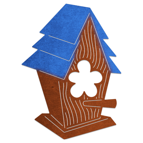 Wykrojnik - Cheery Lynn - Birdhouse - budka dla ptaków