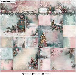 Zestaw papierów do scrapbookingu 20x20 - StudioLight - Christmas Blush