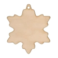 Drewniana ozdoba do Decoupage Śnieżynka Decor - 12cm