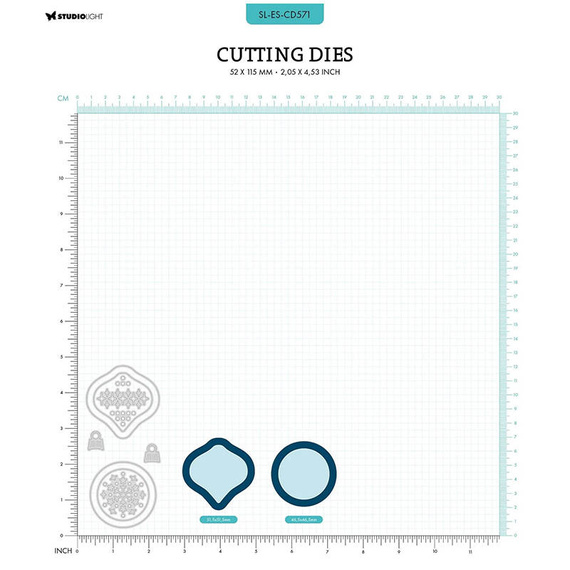 Wykrojnik - StudioLight - Mini balls bombki