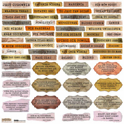 Naklejki - ScrapLove - Napisy 13