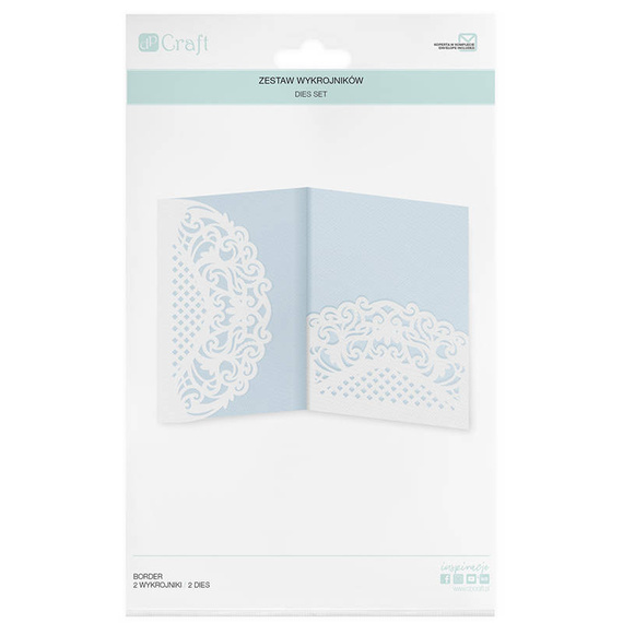 Wykrojnik - DPCraft - Border ozdobny brzeg