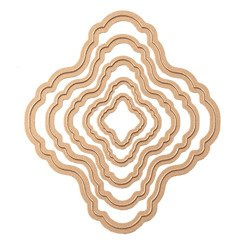 Wykrojnik - Spellbinders - Labels 57 - etykietki ramki