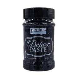 Pasta deluxe czarno-złota 100ml - Pentart