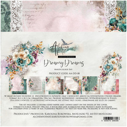 Zestaw papierów 20x20 - Alchemy of Art - Dreamy Dreams