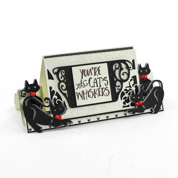 Wykrojnik + stempel - Tonic - Just Purrrfect / kot