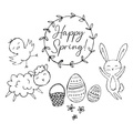 Stempel Sizzix - Spring Essentialss by Olivia Rose 