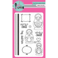 Stempel - Pink & Main - Dollface - matrioszki