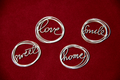 Tekturka Brush art script - Home (4 circles) SC