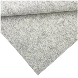 Filc z brokatem 30x40cm szary melanż