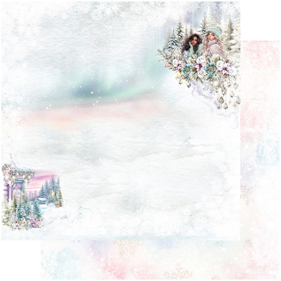 Zestaw papierów 15x15 - Alchemy of Art - Magic of the Northern Lights