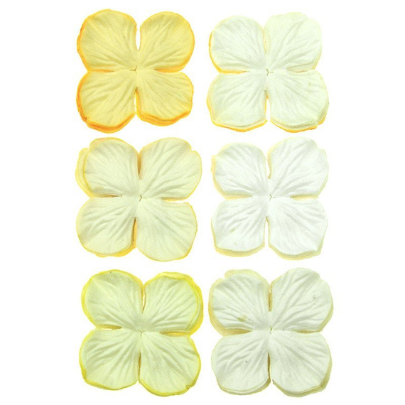 Hortensje - mix biało-kremowy 50mm - 100szt