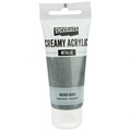 Farba akrylowa creamy acrylic metaliczna rokoko srebro/ metallic rococo silver 60ml - Pentart