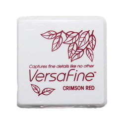 Tusz pigmentowy Tsukineko VersaFine Small – Crimson Red – szybkoschnący, olejowy, do stempli