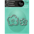 Wykrojnik - Memory Box - Scribble Posies Outline
