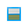 Foremka silikonowa - Pentart - Sznury I