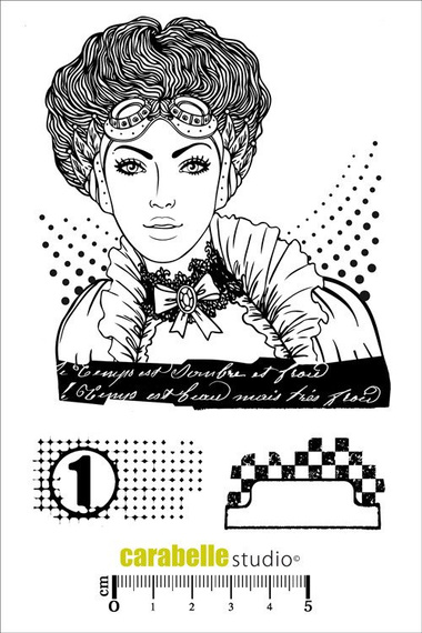 Stempel A6 - Carabelle Studio - Femme Neoromantique Kobieta neoromantyczna