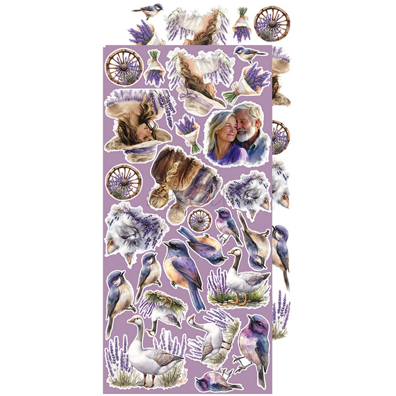 Heritage Whispers zestaw dodatków do scrapbookingu - Craft o'clock - Flowers