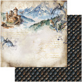 Zestaw papierów 15x15 - Alchemy of Art - The Legends of the Dragons