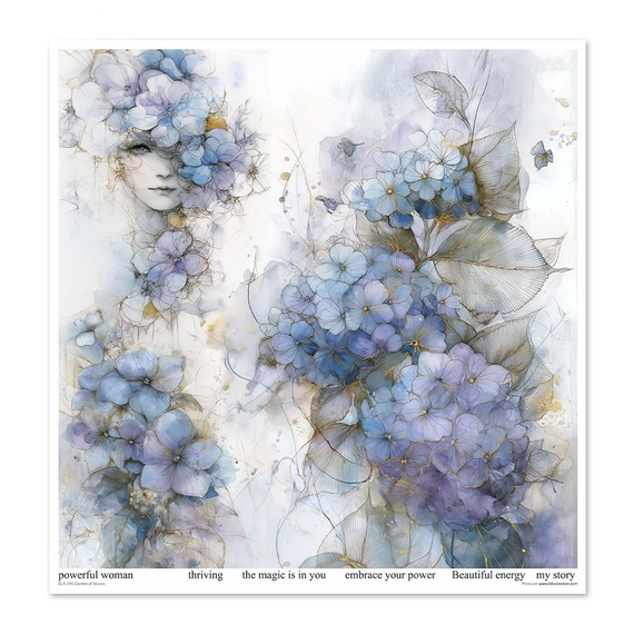 Zestaw papierów do scrapbookingu 30x30 - Garden of Muses - Itd Collection