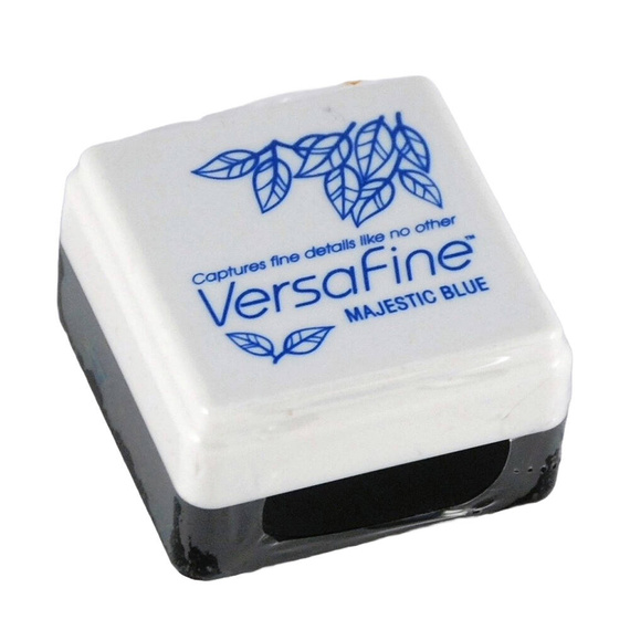 Tusz pigmentowy Tsukineko VersaFine Small – Majestic Blue – szybkoschnący, olejowy, do stempli