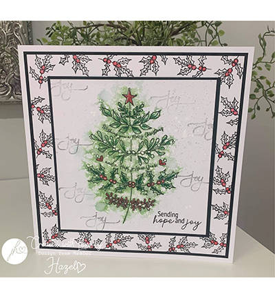 Stempel polimerowy - Julie Hickey - Oh Christmas Tree choinka