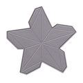 Wykrojnik - Kesi'Art - Origami star - gwiazda 3D