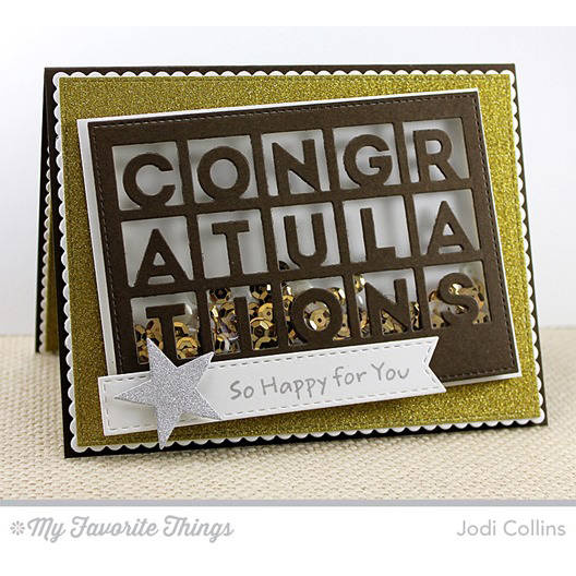 Wykrojnik - Die-namics - Centerpieces Congratulations