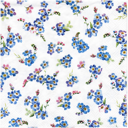 Serwetka do decoupage 33x33cm - Valeria niezapominajki