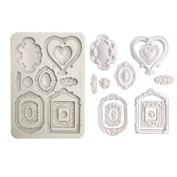 Foremka silikonowa - Stamperia - Timeless Frames ramki