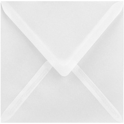 Koperta K4 BK Aster Tracing delta biała 112g - 1szt