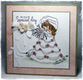 Stempel - Whimsy Stamps - Josie Bell Bride - panna młoda