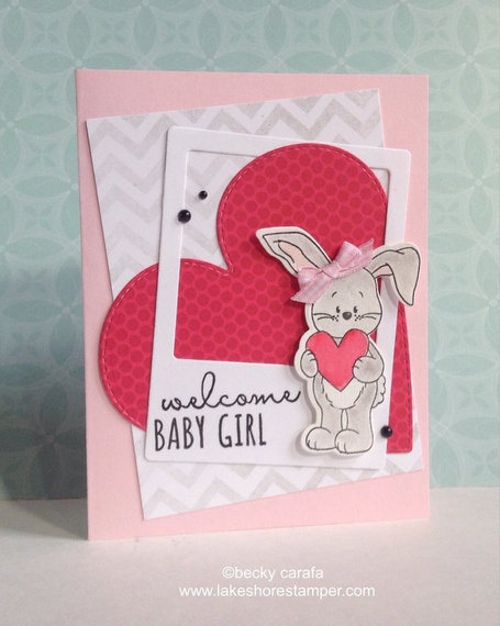 Wykrojnik - Whimsy Stamps - Baby Animals - zwierzątka kontury