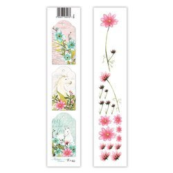 Papier do scrapbookingu 5x30 pasek - Lexi Design - Mysterious Unicorn 03