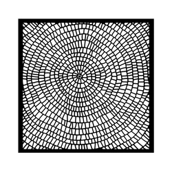 Szablon mix media 3D 18x18cm - Whispering Woods pieniek - Stamperia