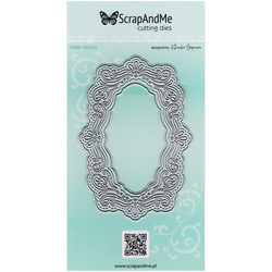 Wykrojnik do papieru - Scrapandme - Ramka 032