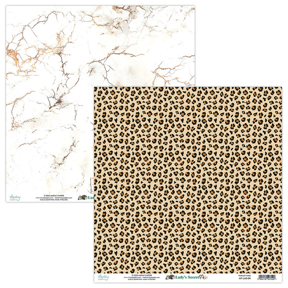 Zestaw papierów do scrapbookingu 20x20 - Mintay - Lady's Secret
