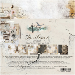 Zestaw papierów 20x20 - Alchemy of Art - W ciszy
