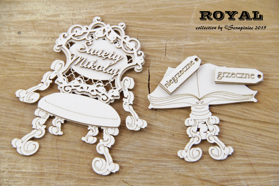 Tekturka Royal Izba Mikołaja PL - Scrapiniec