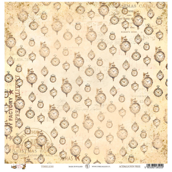 Papier do scrapbookingu 30x30 - UHK Gallery - Holiday Glow - Timeless