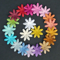 Kwiaty / płatki - mix kolorów - 30mm - 100szt