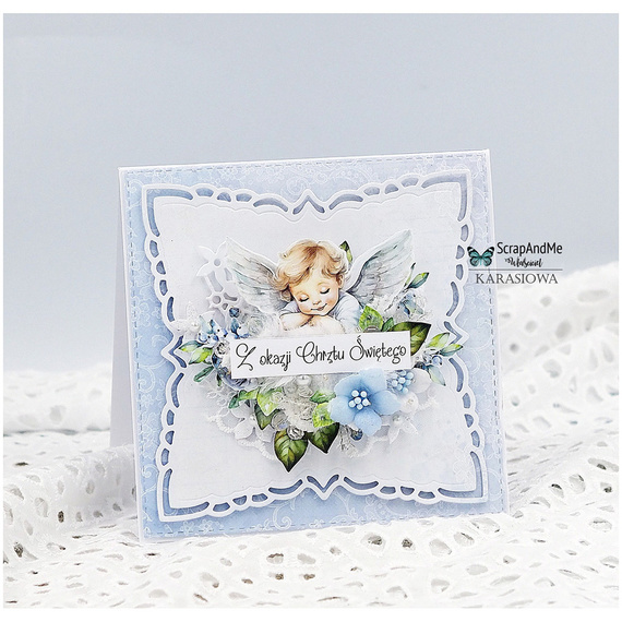 Wykrojnik do papieru - Scrapandme - Ozdobne kwadraty