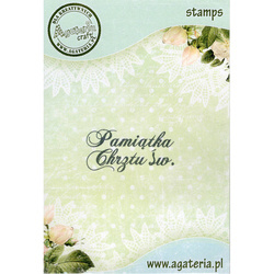 Stempel - Pamiątka Chrztu św. - Agateria 7822218