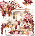 Papier do scrapbookingu 30x30 - Mintay - Rust & Rose 01