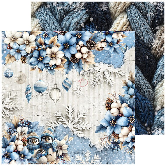 Zestaw papierów do scrapbookingu 15x15 - Craft o'clock - Jolly Season