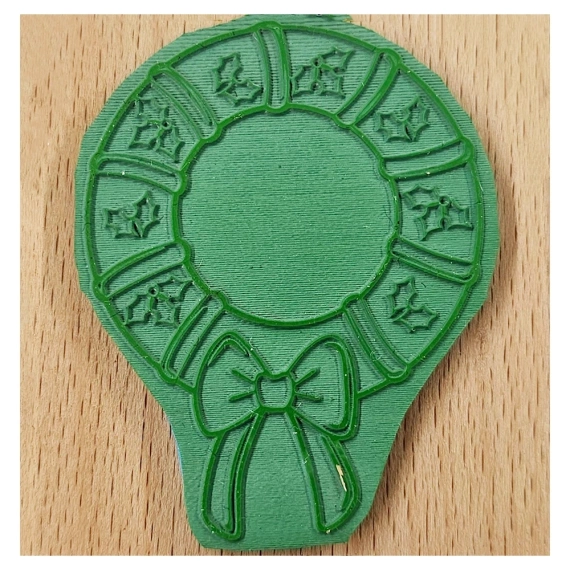 Stempel - Świąteczny wianek - Project Prezent