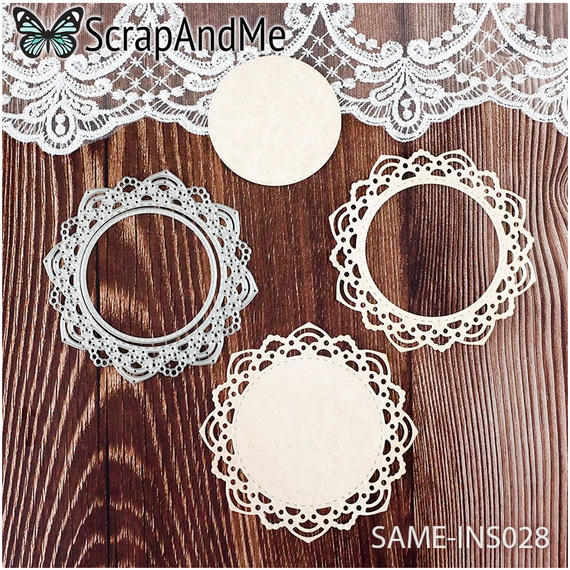 Wykrojnik do papieru - Scrapandme - Serwetka 028